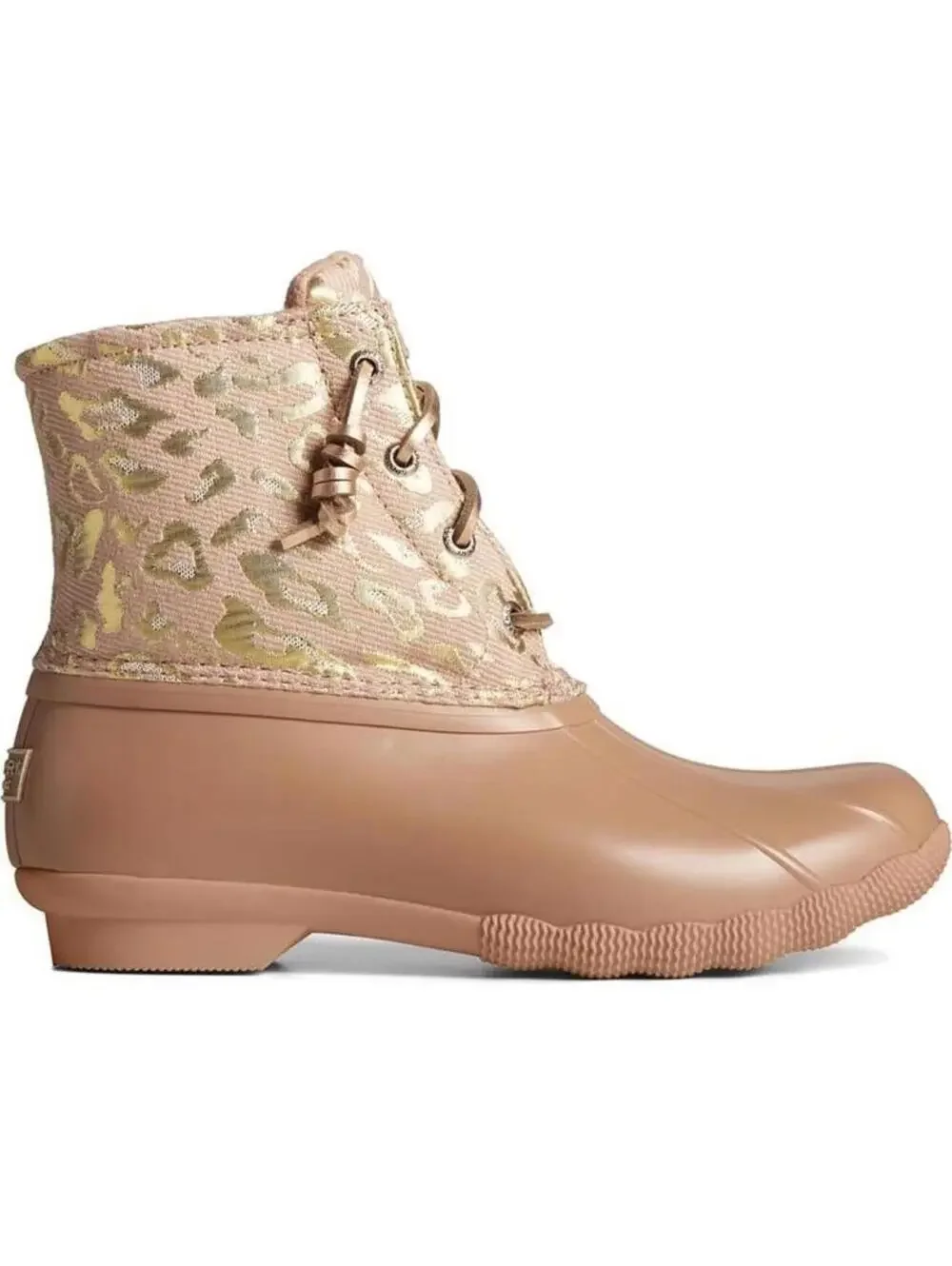 Sperry Women's Duck Boots with Leopard Print - Picture 2 of 8